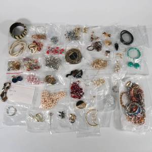 lot 49 image: Large Costume Jewelry Lot