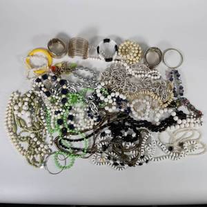lot 44 image: Large Costume Jewelry Lot
