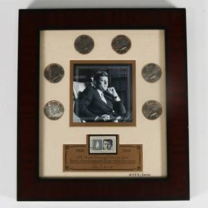 lot 29 image: JFK Half-Dollar Collection 50th Anniversary Election Edition 04545000