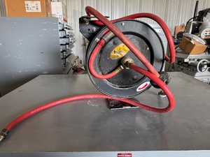 lot 22 image: Wall- mounted- Air Hose Reel (raid air Hose)