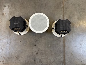 lot 15 image: 3 Sonace Ceiling Speakers (9  diameter)