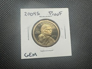 lot 75 image: 2004 S Gem Proof Sacagawea