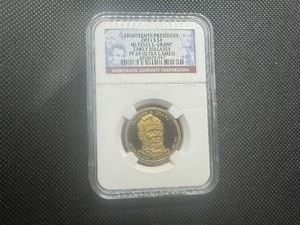 lot 115 image: 18th President Ulysses S Grant 2011 S $1 Early Release NGC PF 69 Ultra Cameo