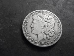 lot 14 image: 1894 S Morgan Silver Dollar
