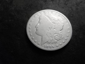 lot 15 image: 1895 O Morgan Silver Dollar