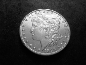 lot 16 image: 1896 Morgan Silver Dollar