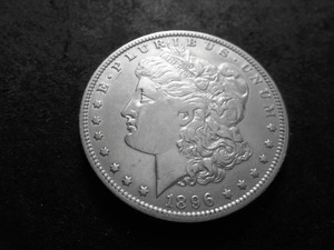 lot 17 image: 1896 O Morgan Silver Dollar