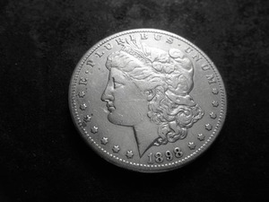 lot 24 image: 1898 S  Morgan Silver Dollar