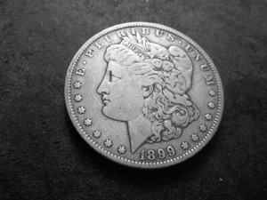 lot 25 image: 1899  Morgan Silver Dollar