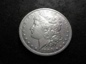 lot 29 image: 1900 O Morgan Silver Dollar