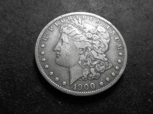 lot 30 image: 1900 S Morgan Silver Dollar