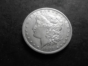 lot 32 image: 1901 O Morgan Silver Dollar