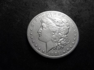 lot 36 image: 1902 S Morgan Silver Dollar