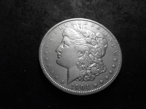lot 41 image: 1904 O Morgan Silver Dollar