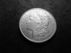 lot 44 image: 1921 D Morgan Silver Dollar