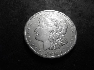 lot 45 image: 1921 S Morgan Silver Dollar