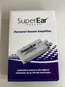 lot 66 image: SuperEar SE5000 Personal Sound Amplifier - Laboratory Tested to the Highest Standards, Up to 50dB Sound Gain - Great Condition