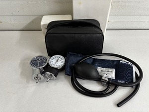 lot 73 image: Lot of 2 New In Box TechMed Sphygmomanometers with Pouch and Blood Pressure Arm Cuff - Durable Nylon Cuff, Accurate Measurements