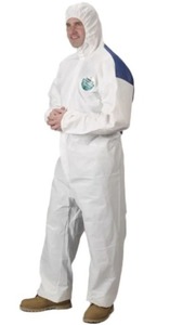lot 14 image: 1 Case (20 each) Lakeland Industries Europe MicroMAX NS Cool Coverall Bunny Suit -Elastic Hood, Cuffs, Waist and Ankles -high-performance protective gear provide exceptional comfort and safety in hazardous environments