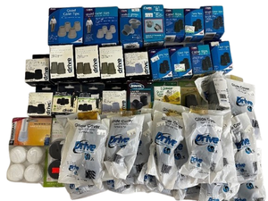 lot 30 image: Large Lot of NEW Mixed Brand Walker Glide Caps and Quad Cane Tips (Carex, Drive, Nova, Invacare, etc.) Increased Stability, Enhanced Traction on Various Surfaces 