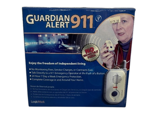 lot 46 image: NEW Open Box LogicMark Guardian Alert 911 - No Monitoring Fees, Service Charges, or Contracts Ever, Complete Coverage in and Around Your Home
