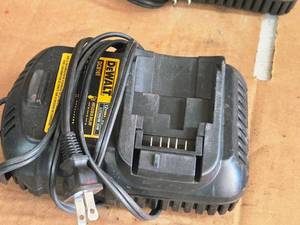 lot 759 image: DeWalt 12V Max  20V Max Lithium Ion Battery Charger DCB101