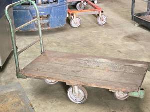 lot 839 image: Utility Cart  Removeable Handle 50 x 24 x 36