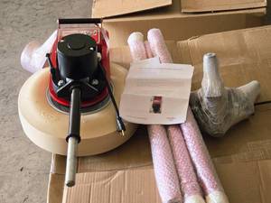 lot 653 image: First Pitch The Ace Baseball Pitching Machine (disassembled, in original packaging)