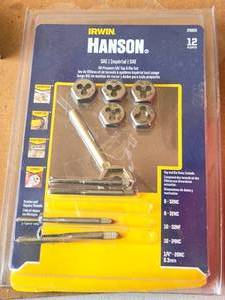 lot 867 image: Irwin All-Purpoe SAE Tap & Die Set (in original packaging)