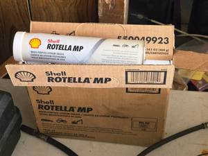 lot 889 image: Lot of (11) Shell Rotella MP Multi-Purpose Lithium Grease 12 Tubes