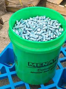 lot 691 image: Lot of (1 Bucket) Machined Bolts 12 x 1 12