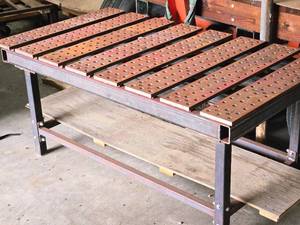 lot 623 image: Welding Table