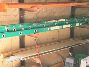 lot 640 image: Keller 16 Extension Ladder