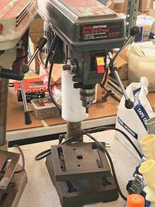 lot 638 image: Sears Craftsman 3-speed 8 Drill Press