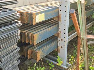 lot 651G image: 8 Pallet Racking Cross Beams (x22)