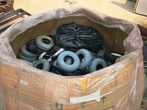 lot 713 image: Lot of (1 Pallet Gaylord) Assorted Tires and Tires with Rims