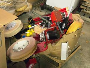 lot 718 image: Lot of (1 Pallet) Pitching Machine Parts