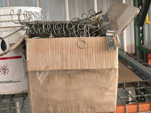lot 1003 image: Lot of  Assorted Peg Board Hooks and Pegs
