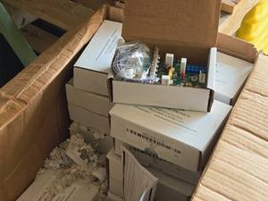 lot 1025 image: Lot of (19) Adjustable Speed Drives MTU100-11.5 (in original packaging)
