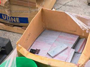 lot 745 image: Lot of (1 Box) Aluminum Parts