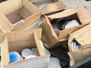 lot 746 image: Lot of (4 Boxes) Assorted Aluminum Parts