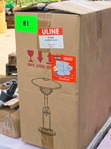 lot 1027 image: Uline Table Top Patio Heater H-5221 (in original packaging)