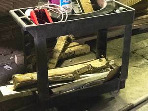 lot 1048 image: Plastic Utility Cart