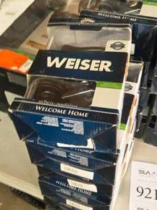lot 923 image: Lot of (5) Weiser Hall & Closet Door Sets