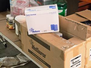 lot 1014 image: Lot of (5 Boxes) Med Source Elastic Bandages 6x5-yd MS-EB006 10-count ( 50 total items )