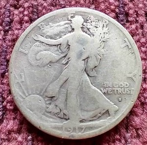 lot 19 image: 1917-S Obverse Walking Liberty Half Dollar - Better Date