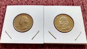 lot 46 image: (2) Proof Quarters