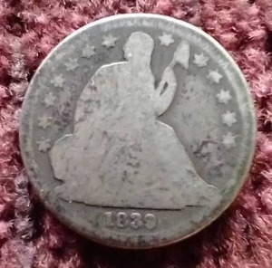 lot 61 image: 1839-O Seated Liberty Dime