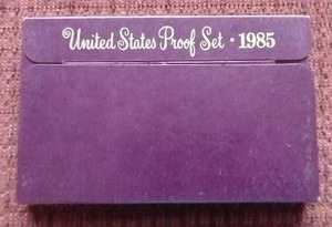 lot 72 image: 1985 U.S. Mint Proof Set