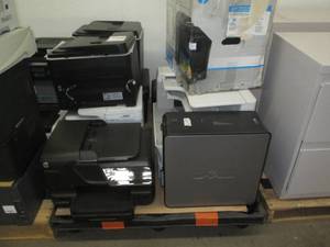 lot 169 image: Pallet lot of assorted Office print...